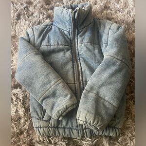 puff jean fall jacket